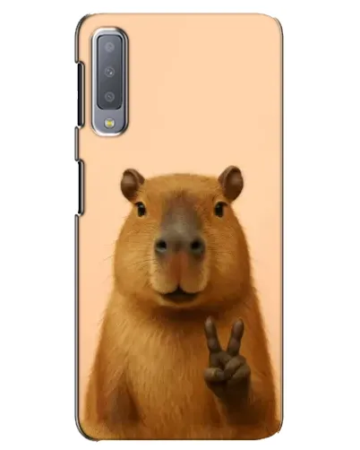 Чехол для Samsung Galaxy A7 2018 (A750) с картинкой «Капибара виктория» Чехол для Samsung Galaxy A7 2018 (A750) с картинкой «Капибара виктория»