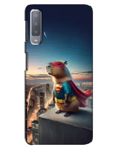 Чехол для Samsung Galaxy A7 2018 (A750) с картинкой «Капи-мен супергерой» Чехол для Samsung Galaxy A7 2018 (A750) с картинкой «Капи-мен супергерой»