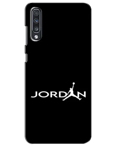 Чехол для Samsung Galaxy A70 2019 (A705F) с картинкой «Jordan White Logo» Чехол для Samsung Galaxy A70 2019 (A705F) с картинкой «Jordan White Logo»