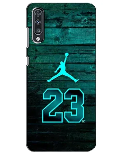 Чехол для Samsung Galaxy A70 2019 (A705F) с картинкой «Jordan Cyan 23» Чехол для Samsung Galaxy A70 2019 (A705F) с картинкой «Jordan Cyan 23»