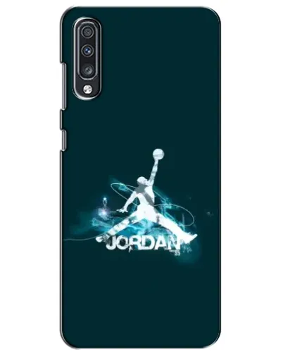 Чехол для Samsung Galaxy A70 2019 (A705F) с картинкой «Jordan Blue Fire» Чехол для Samsung Galaxy A70 2019 (A705F) с картинкой «Jordan Blue Fire»