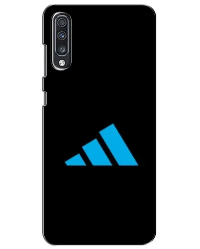 Чехол для Samsung Galaxy A70 2019 (A705F) с картинкой «Adidas Cyan Logo»