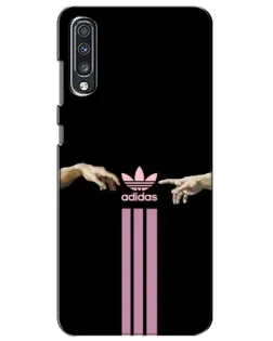 Чехол для Samsung Galaxy A70 2019 (A705F) с картинкой «Adidas Hands» Чехол для Samsung Galaxy A70 2019 (A705F) с картинкой «Adidas Hands»
