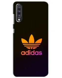 Чехол для Samsung Galaxy A70 2019 (A705F) с картинкой «Градиент Adidas» Чехол для Samsung Galaxy A70 2019 (A705F) с картинкой «Градиент Adidas»