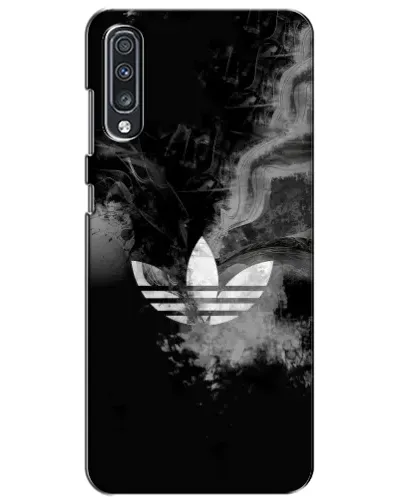 Чехол для Samsung Galaxy A70 2019 (A705F) с картинкой «Абстрактный дым Adidas»