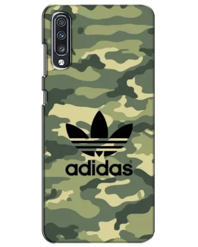 Чехол для Samsung Galaxy A70 2019 (A705F) с картинкой «Милитари стиль Adidas»