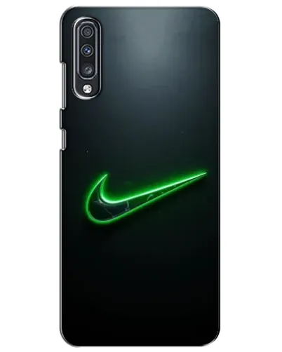 Чехол для Samsung Galaxy A70 2019 (A705F) с картинкой «Неоновый контур Nike» Чехол для Samsung Galaxy A70 2019 (A705F) с картинкой «Неоновый контур Nike»