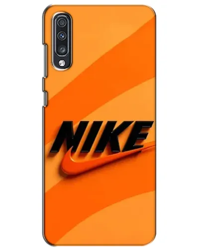Чехол для Samsung Galaxy A70 2019 (A705F) с картинкой «Оранжевый драйв Nike» Чехол для Samsung Galaxy A70 2019 (A705F) с картинкой «Оранжевый драйв Nike»