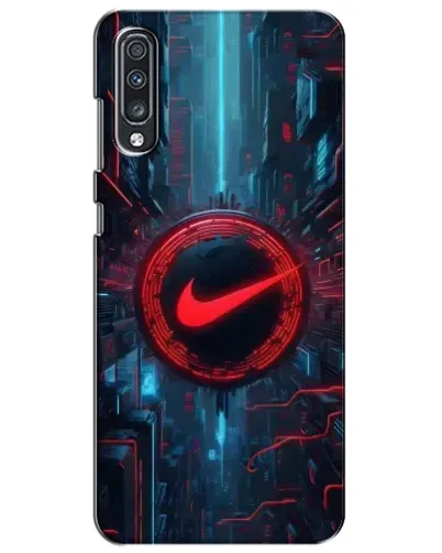 Чехол для Samsung Galaxy A70 2019 (A705F) с картинкой «Техногенный стиль Nike» Чехол для Samsung Galaxy A70 2019 (A705F) с картинкой «Техногенный стиль Nike»
