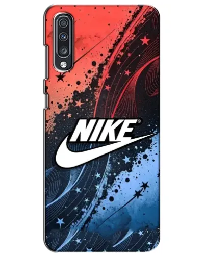 Чехол для Samsung Galaxy A70 2019 (A705F) с картинкой «Градиентный принт Найк» Чехол для Samsung Galaxy A70 2019 (A705F) с картинкой «Градиентный принт Найк»
