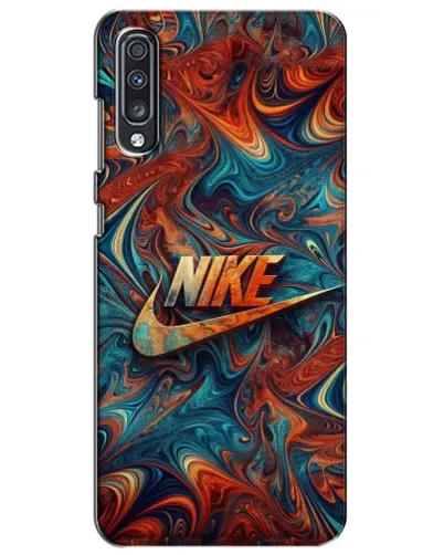 Чехол для Samsung Galaxy A70 2019 (A705F) с картинкой «Nike в абстракции» Чехол для Samsung Galaxy A70 2019 (A705F) с картинкой «Nike в абстракции»