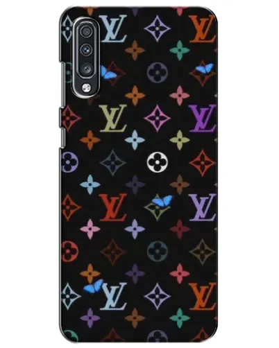Чехол для Samsung Galaxy A70 2019 (A705F) с картинкой «Цветная монограмма LV» Чехол для Samsung Galaxy A70 2019 (A705F) с картинкой «Цветная монограмма LV»