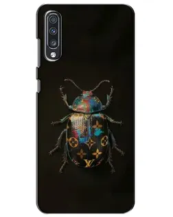 Чехол для Samsung Galaxy A70 2019 (A705F) с картинкой «LV — мраморный принт»