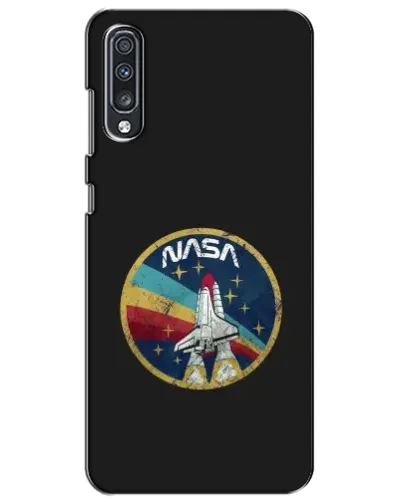 Чехол для Samsung Galaxy A70 2019 (A705F) с картинкой «NASA — эмблема миссии»
