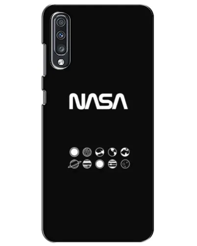 Чехол для Samsung Galaxy A70 2019 (A705F) с картинкой «NASA — технический принт»