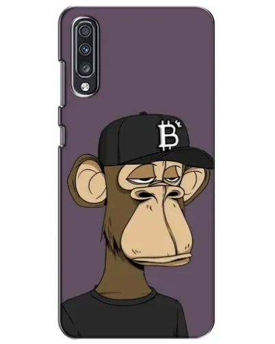 Чехол для Samsung Galaxy A70 2019 (A705F) с картинкой «Bored Ape в кепке» Чехол для Samsung Galaxy A70 2019 (A705F) с картинкой «Bored Ape в кепке»