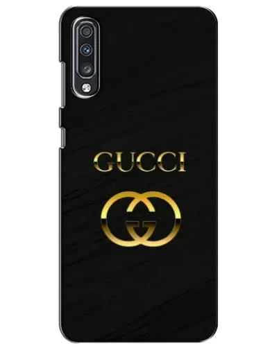 Чехол для Samsung Galaxy A70 2019 (A705F) с картинкой «Золотой логотип Gucci» Чехол для Samsung Galaxy A70 2019 (A705F) с картинкой «Золотой логотип Gucci»