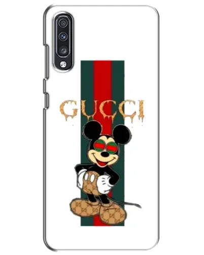 Чехол для Samsung Galaxy A70 2019 (A705F) с картинкой «Микки Маус Gucci — полосы» Чехол для Samsung Galaxy A70 2019 (A705F) с картинкой «Микки Маус Gucci — полосы»