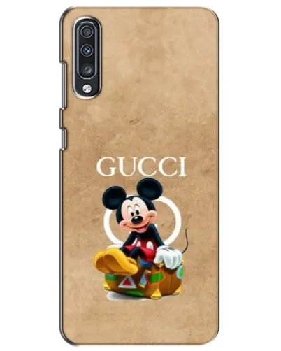 Чехол для Samsung Galaxy A70 2019 (A705F) с картинкой «Микки Маус Gucci — крафт» Чехол для Samsung Galaxy A70 2019 (A705F) с картинкой «Микки Маус Gucci — крафт»