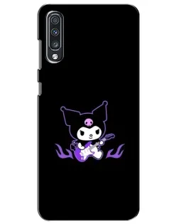 Чехол для Samsung Galaxy A70 2019 (A705F) с картинкой «Электрическая Kuromi»