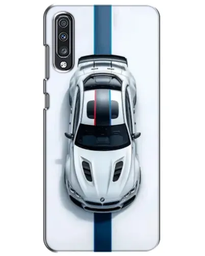 Чехол для Samsung Galaxy A70 2019 (A705F) с картинкой «Вид сверху — BMW M»