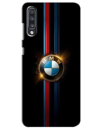 Чехол для Samsung Galaxy A70 2019 (A705F) с картинкой «BMW M-Power неон»