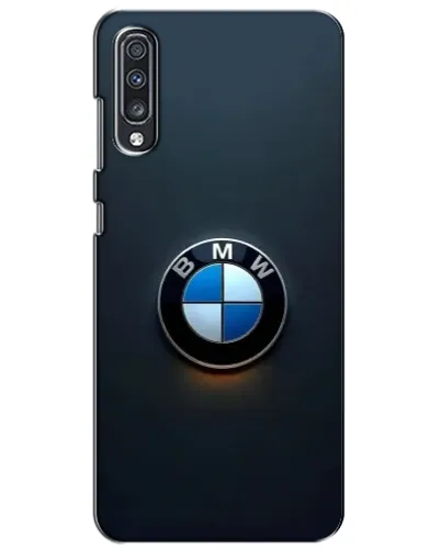 Чехол для Samsung Galaxy A70 2019 (A705F) с картинкой «Логотип BMW — минимализм»