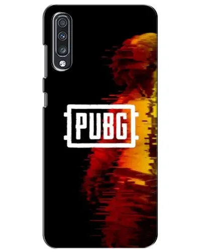 Чехол для Samsung Galaxy A70 2019 (A705F) с картинкой «Яркий логотип PUBG» Чехол для Samsung Galaxy A70 2019 (A705F) с картинкой «Яркий логотип PUBG»