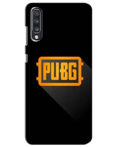 Чехол для Samsung Galaxy A70 2019 (A705F) с картинкой «PUBG — рамка лого» Чехол для Samsung Galaxy A70 2019 (A705F) с картинкой «PUBG — рамка лого»