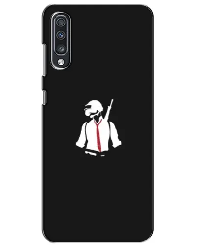 Чехол для Samsung Galaxy A70 2019 (A705F) с картинкой «PUBG — силуэт воина» Чехол для Samsung Galaxy A70 2019 (A705F) с картинкой «PUBG — силуэт воина»