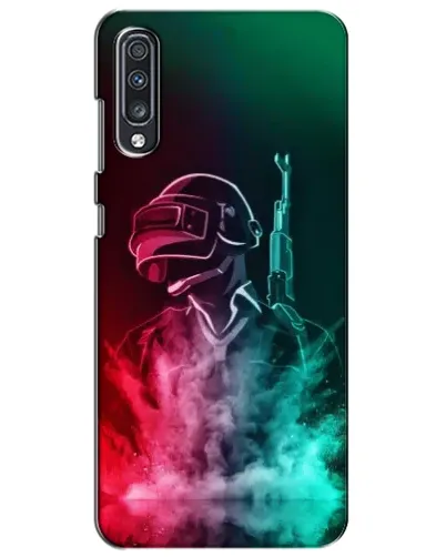 Чехол для Samsung Galaxy A70 2019 (A705F) с картинкой «PUBG — огненный воин» Чехол для Samsung Galaxy A70 2019 (A705F) с картинкой «PUBG — огненный воин»