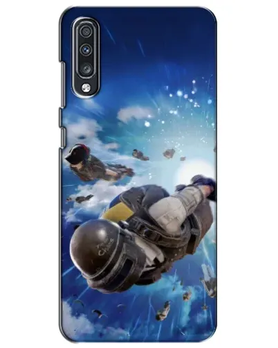Чехол для Samsung Galaxy A70 2019 (A705F) с картинкой «Десант PUBG — прыжок» Чехол для Samsung Galaxy A70 2019 (A705F) с картинкой «Десант PUBG — прыжок»