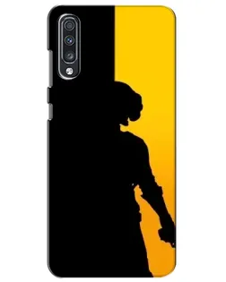 Чехол для Samsung Galaxy A70 2019 (A705F) с картинкой «Тень воина PUBG»