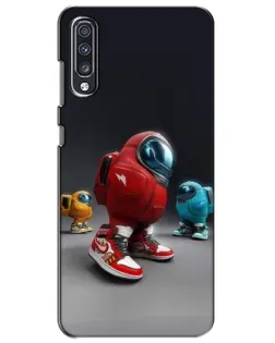 Чехол для Samsung Galaxy A70 2019 (A705F) с картинкой «Among Us — 3D стиль»