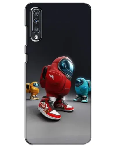 Чехол для Samsung Galaxy A70 2019 (A705F) с картинкой «Among Us — 3D стиль»