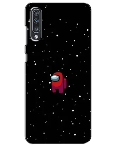 Чехол для Samsung Galaxy A70 2019 (A705F) с картинкой «Красный Among Us»
