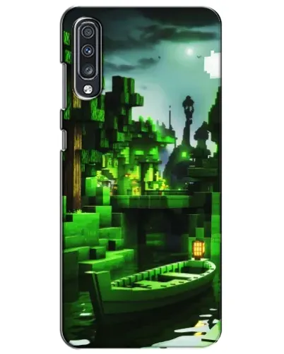 Чехол для Samsung Galaxy A70 2019 (A705F) с картинкой «Minecraft лесной пейзаж» Чехол для Samsung Galaxy A70 2019 (A705F) с картинкой «Minecraft лесной пейзаж»