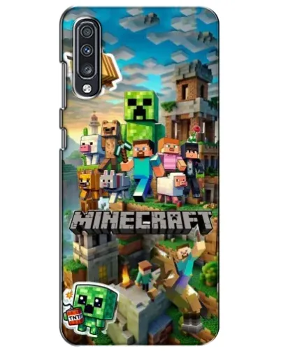Чехол для Samsung Galaxy A70 2019 (A705F) с картинкой «Замок Minecraft» Чехол для Samsung Galaxy A70 2019 (A705F) с картинкой «Замок Minecraft»