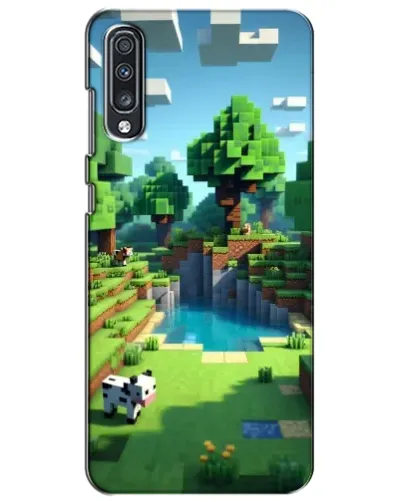 Чехол для Samsung Galaxy A70 2019 (A705F) с картинкой «Minecraft летний день» Чехол для Samsung Galaxy A70 2019 (A705F) с картинкой «Minecraft летний день»