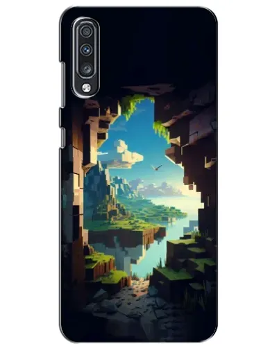Чехол для Samsung Galaxy A70 2019 (A705F) с картинкой «Вид из пещеры» Чехол для Samsung Galaxy A70 2019 (A705F) с картинкой «Вид из пещеры»