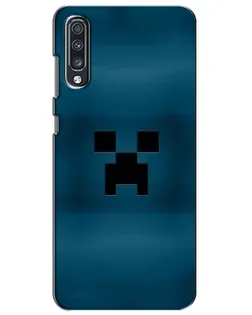 Чехол для Samsung Galaxy A70 2019 (A705F) с картинкой «Крипер текстура»