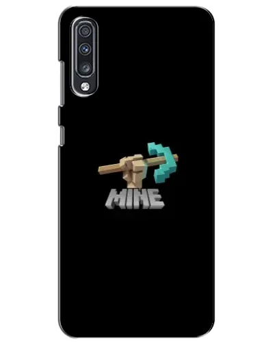 Чехол для Samsung Galaxy A70 2019 (A705F) с картинкой «Алмазная кирка» Чехол для Samsung Galaxy A70 2019 (A705F) с картинкой «Алмазная кирка»