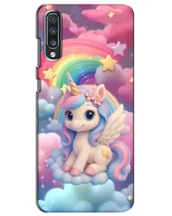 Чехол для Samsung Galaxy A70 2019 (A705F) с картинкой «Маленький единорог» Чехол для Samsung Galaxy A70 2019 (A705F) с картинкой «Маленький единорог»