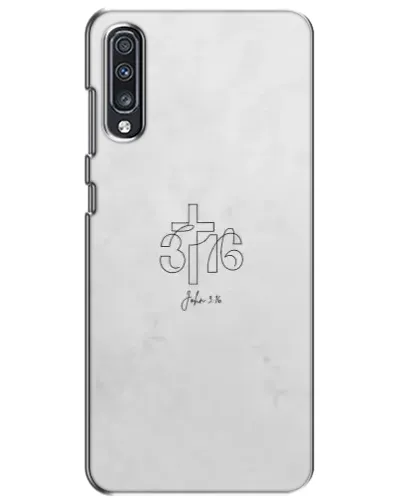 Чехол для Samsung Galaxy A70 2019 (A705F) с картинкой «Иоанна 3:16 Крест» Чехол для Samsung Galaxy A70 2019 (A705F) с картинкой «Иоанна 3:16 Крест»