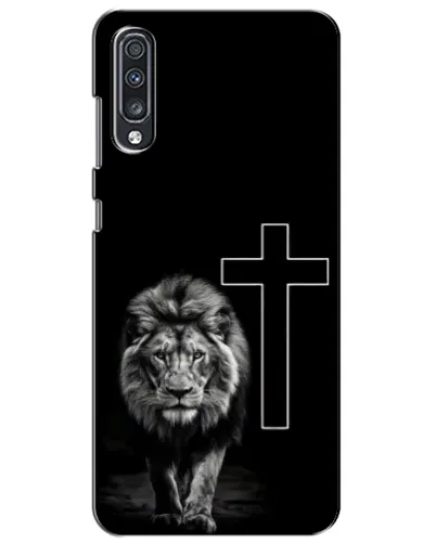 Чехол для Samsung Galaxy A70 2019 (A705F) с картинкой «Лев и Крест» Чехол для Samsung Galaxy A70 2019 (A705F) с картинкой «Лев и Крест»