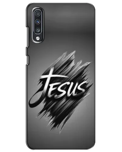 Чехол для Samsung Galaxy A70 2019 (A705F) с картинкой «Надпись Jesus Graffiti» Чехол для Samsung Galaxy A70 2019 (A705F) с картинкой «Надпись Jesus Graffiti»