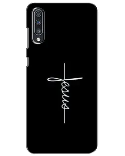Чехол для Samsung Galaxy A70 2019 (A705F) с картинкой «Тонкая линия веры»