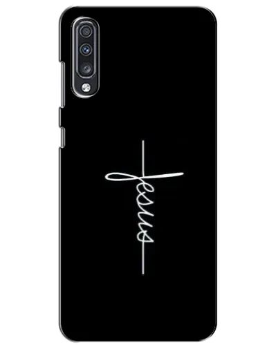 Чехол для Samsung Galaxy A70 2019 (A705F) с картинкой «Тонкая линия веры» Чехол для Samsung Galaxy A70 2019 (A705F) с картинкой «Тонкая линия веры»