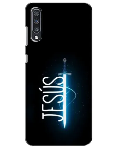 Чехол для Samsung Galaxy A70 2019 (A705F) с картинкой «Меч Духа Jesus» Чехол для Samsung Galaxy A70 2019 (A705F) с картинкой «Меч Духа Jesus»