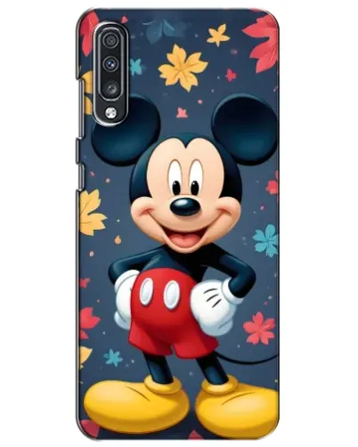 Чехол для Samsung Galaxy A70 2019 (A705F) с картинкой «Осенний Mickey Mouse»